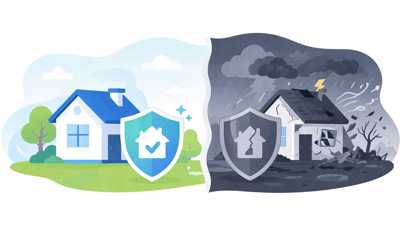 火災保険の加入の有無のイメージ