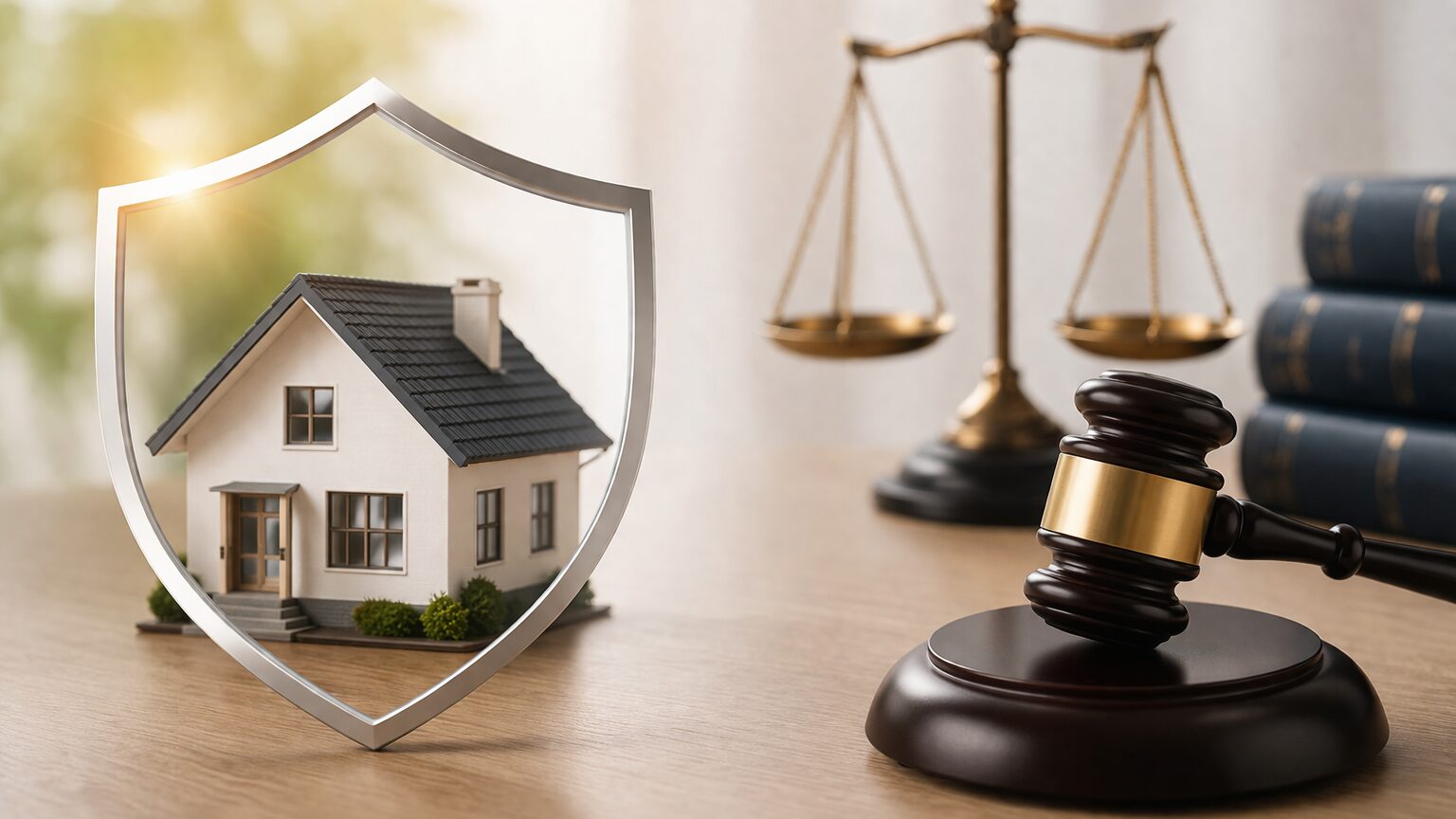 火災保険と弁護士費費用特約のイメージ