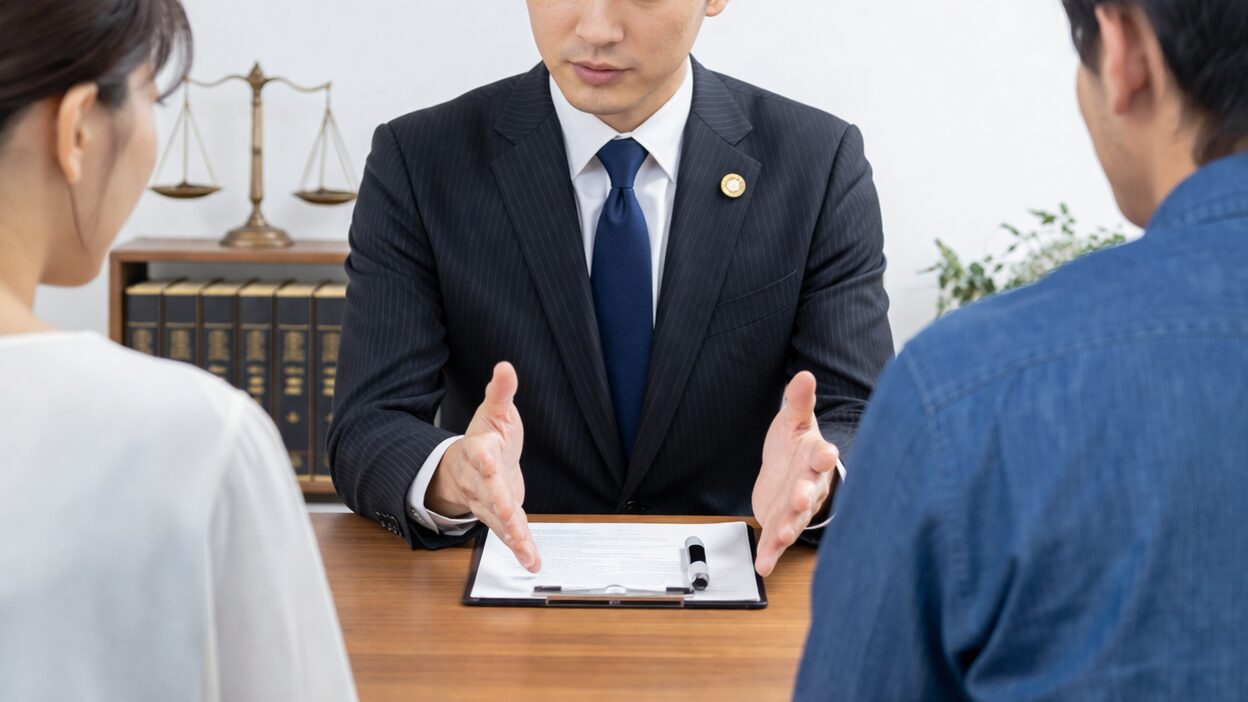 弁護士が話すイメージ