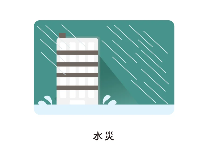 マンション管理組合の保険　水災